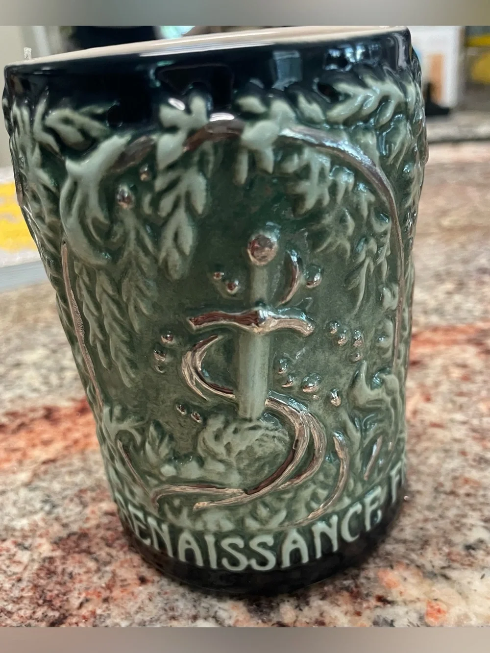 DragonSlayer Collectable Ceramic 2022 Mug from the Texas Renaissance Festival